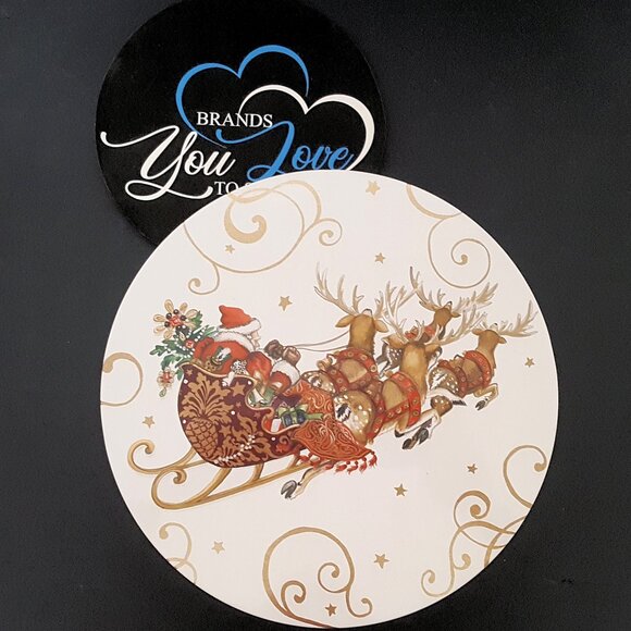 NEW Williams Sonoma Set of 3 Twas the Night Before Christmas Nesting Cookie Tins - Picture 3 of 8